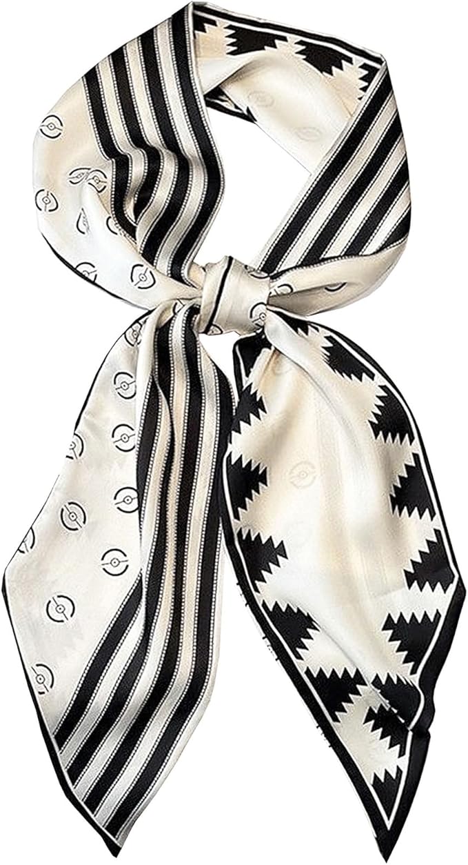 Purse Scarf For Handbags Head Scarves For Women's Hair Bags Scarfs Long Skinny Scarves Fashion Silky