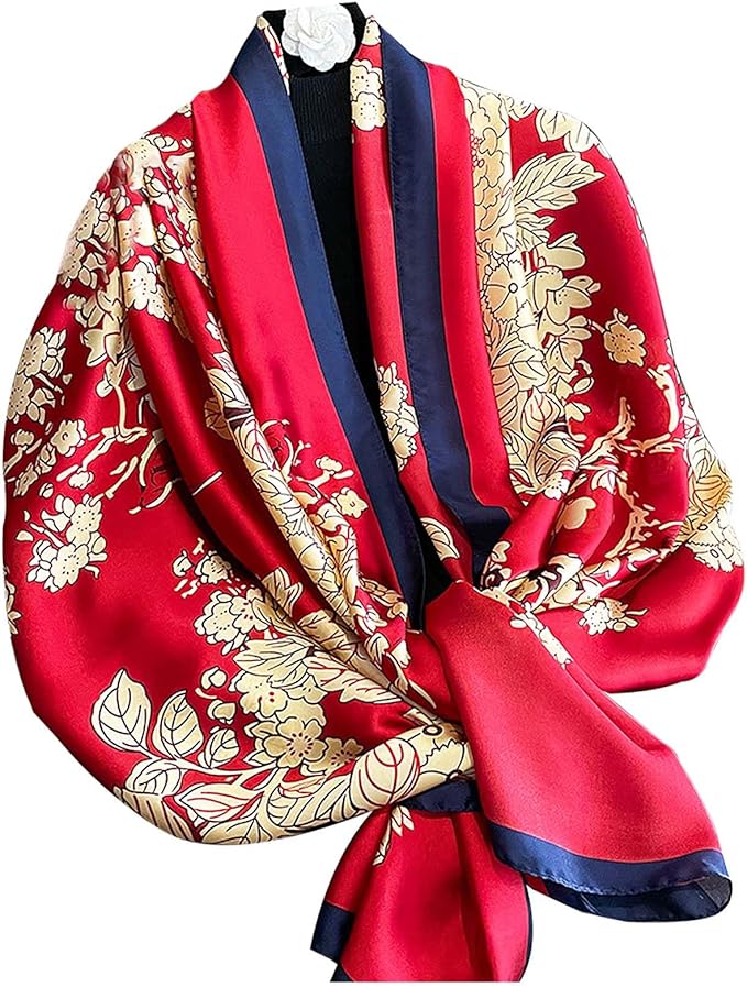 Shawl Scarf For Women Lightweight Scarves Floral Pattern Formal Evening Dressesformal Shawl Summer Wraps