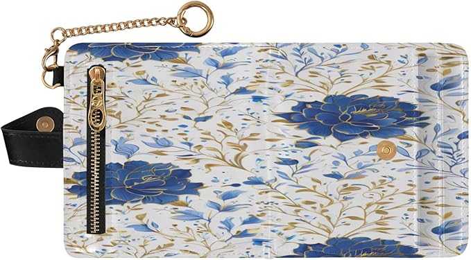 Beautifully printed Women's folding card wallet Unique Premium PU leather wallet for Girls Ladies Handbag