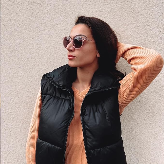 DUCO Polarized Sunglasses for Women Retro Round Women's Sunglasses Classic Vintage UV400 Shades DC1230