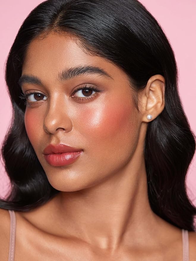 SHEGLAM Lunar Orbit Blush Ball Creamy Lightweight Smooth Blendable Long-lasting All-Day Face Enhancing Makeup Color-Galactic