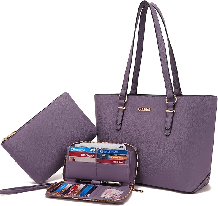 Purses And Wallets Set For Women Work Tote Satchel Handbags Shoulder Bag Top Handle Totes Purse With Matching Wallet