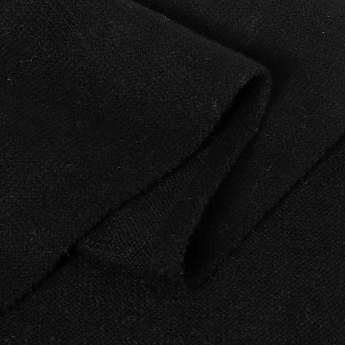 RIIQIICHY Shawl Wrap Women Pashmina Triangle Cape Knit Sweater Scarf for Fall Winter Fashion Accessory