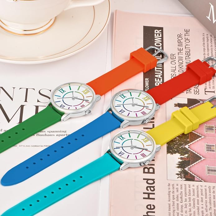 Bisley Women Watch Colorful Dial Easy to Read Waterproof Watch