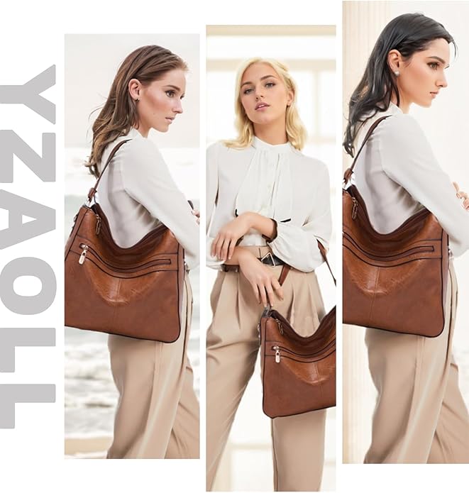 Women Large Crossbody Bags Ladies Satchel Shoulder Handbags Purse and Wallet Set for Women Totes Hobo Purses