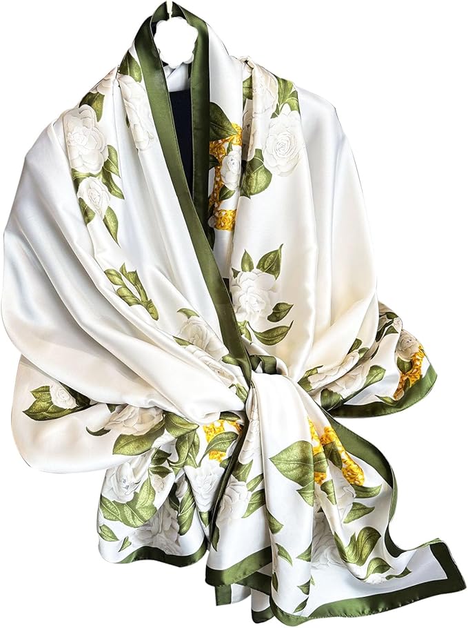 Shawl Scarf For Women Lightweight Scarves Floral Pattern Formal Evening Dressesformal Shawl Summer Wraps