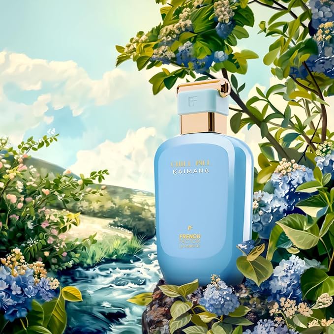 French Factor Chillpill Kaimana Women’s Perfume | Premium Long-Lasting Eau de Parfum | Floral Fruity Amber Fougere with Lavender, Mandarin, Jasmine & Vanilla | 100ml