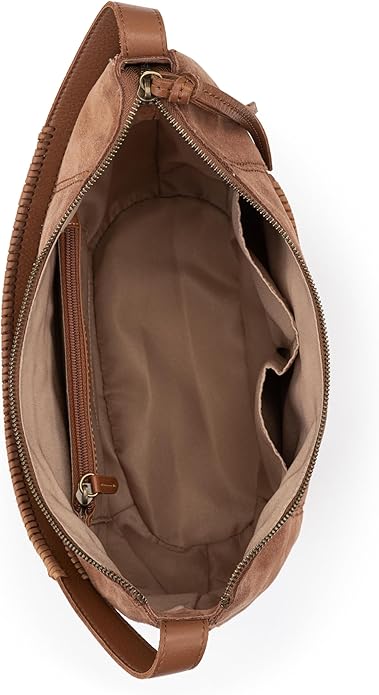 The Sak Sequoia Hobo Bag - Premium Large Leather Women's Handbag for Everyday & Travel - Durable Purse With Zipper Pocket