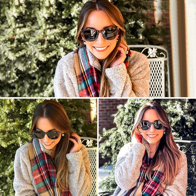 MEETSUN Polarized Sunglasses for Women Men Trendy Classic Retro Designer Style