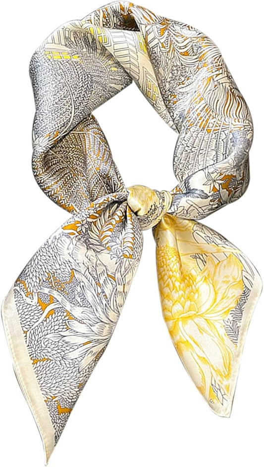 Satin Bandanas Head Scarf For Women Hair Scarves Accessories Lightweight Fashion Wrap Neck Silk Sleeping Headscarf