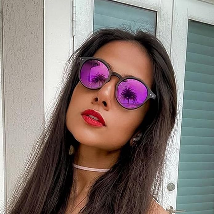 ZENOTTIC Polarized Round Sunglasses, Stylish Sunglasses for Men and Women Retro Classic, Multi-Style Selection