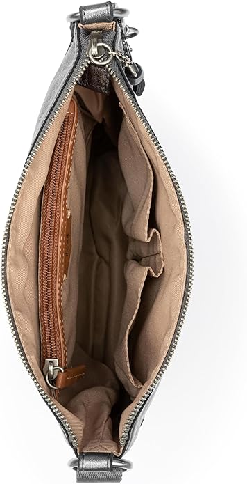 The Sak Lucia Crossbody Bag in Leather, Convertible Purse with Adjustable Strap