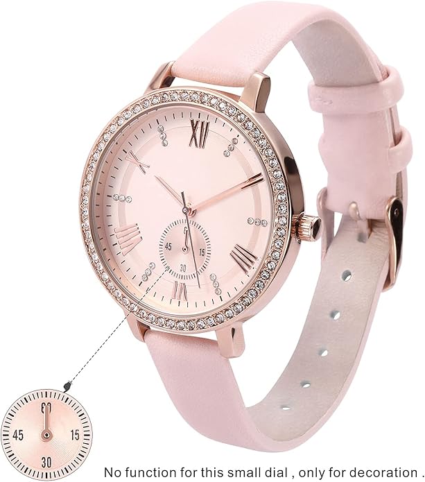 Women's Watches Leather Band Luxury Quartz Watches Waterproof Fashion Creative Wristwatch for Women Ladies