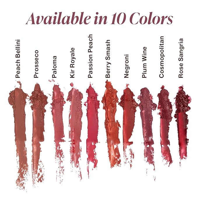 Mineral Fusion Long-Lasting Lipstick, Vivid & Smudge-Free Lip Color with Avocado Oil, Cocoa Seed Butter, Free of FD&C Dyes, Paraben and Gluten, Passion Punch