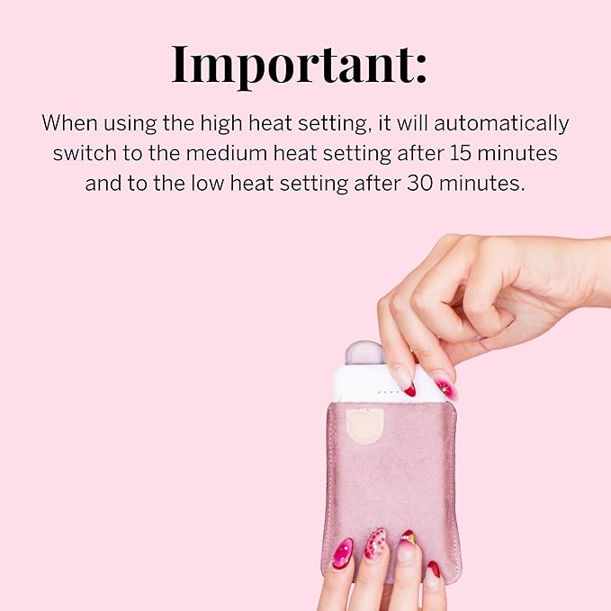 Pixie Period Heating Pad for Cramps - Thinnest Wearable Heating Pad for Feminine Care - Unnoticeable Under Clothes - Best Portable Pain Relief Heat Belt On The Market - Hours of Menstrual Pain Relief