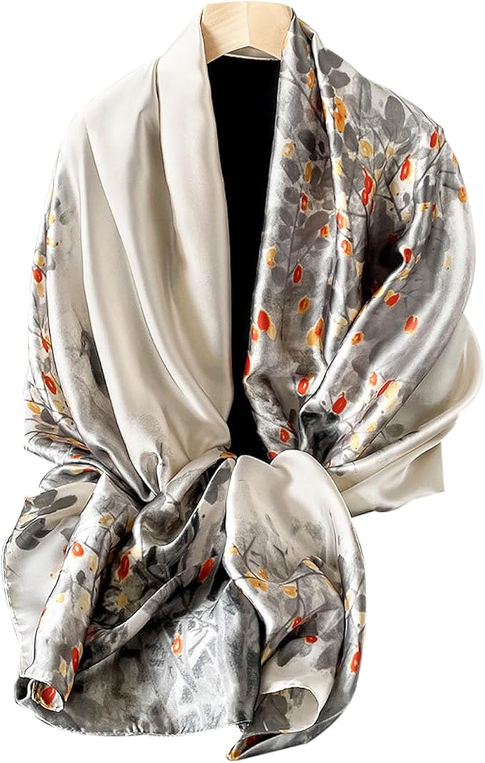 Shawl Scarf For Women Lightweight Scarves Floral Pattern Formal Evening Dressesformal Shawl Summer Wraps