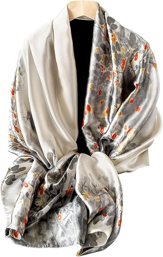 Shawl Scarf For Women Lightweight Scarves Floral Pattern Formal Evening Dressesformal Shawl Summer Wraps
