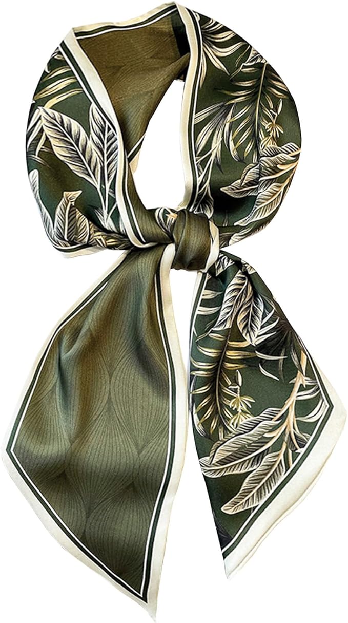 Purse Scarf For Handbags Head Scarves For Women's Hair Bags Scarfs Long Skinny Scarves Fashion Silky