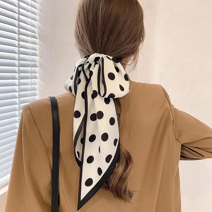 Hair Scarf for Women Silky Satin Headscarf Neck Scarves for Handbag Accessory