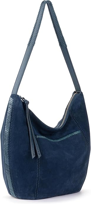 The Sak Sequoia Hobo Bag - Premium Large Leather Women's Handbag for Everyday & Travel - Durable Purse With Zipper Pocket