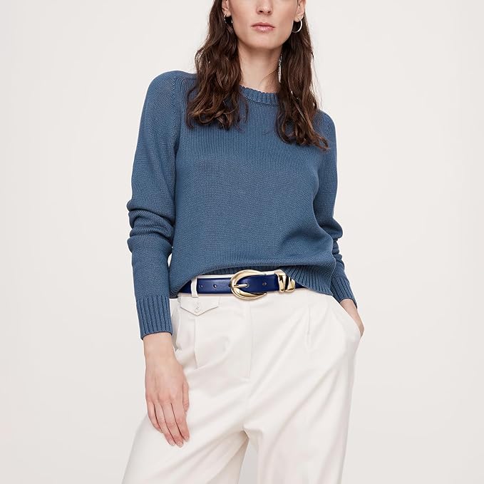 Fashion Waist Belt with Gold Buckle Women's Belts for Jeans Stylish Leather Belts for Women