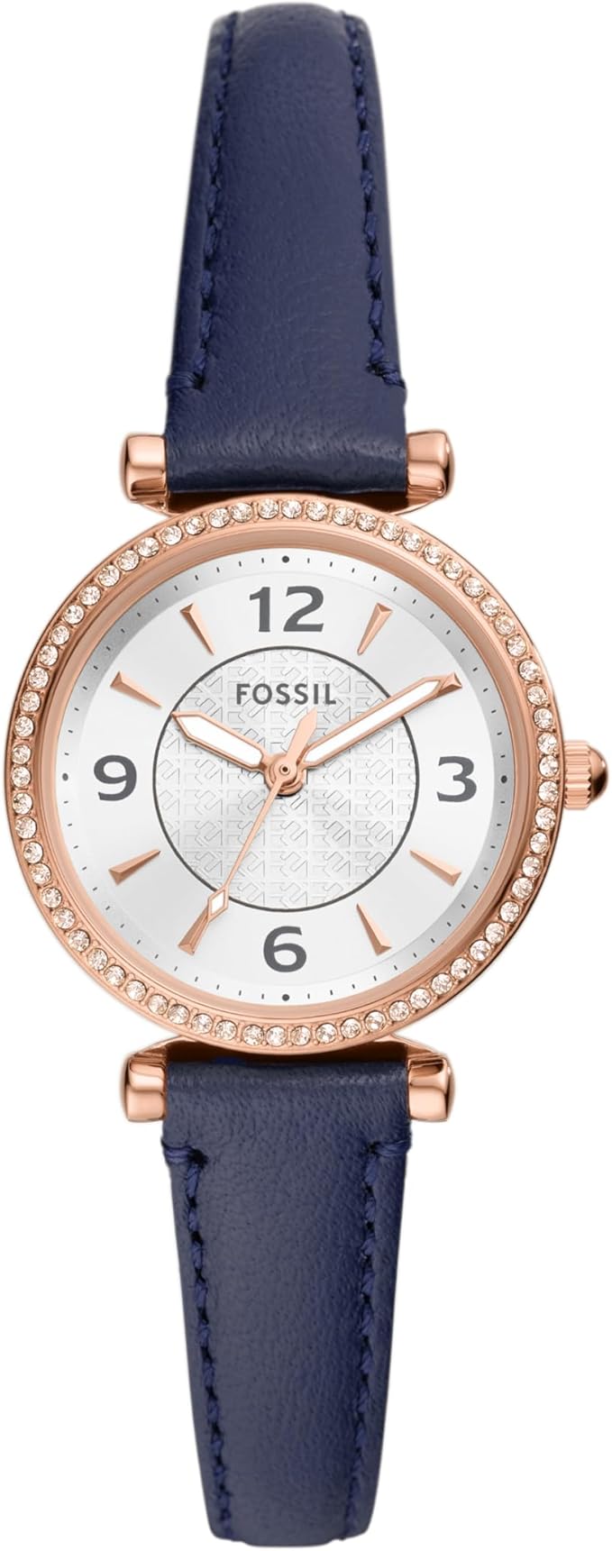 Fossil Women's Carlie Quartz Stainless Steel Three-Hand Watch