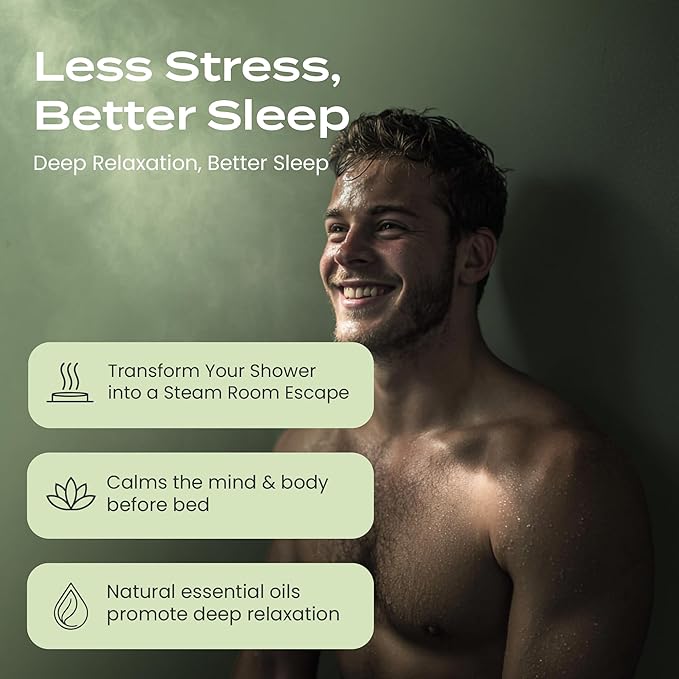 Body Restore Shower Steamers Aromatherapy 15 Pack – Valentines Day Gifts for Her and Him, Birthday Gifts for Women and Men, Relaxation, Stress Relief, Self Care – Tea Tree