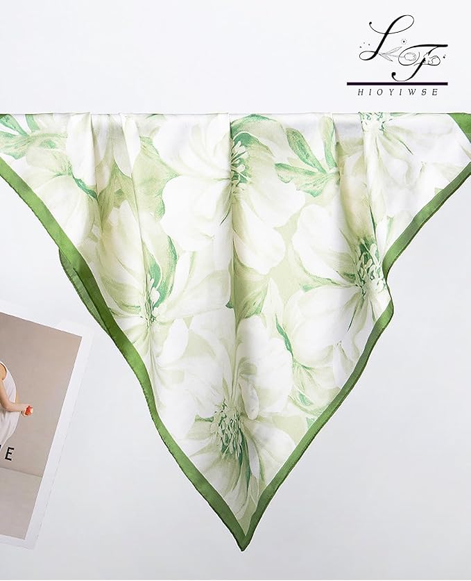 Satin Bandanas Head Scarf For Women Hair Scarves Accessories Lightweight Fashion Wrap Neck Silk Sleeping Headscarf