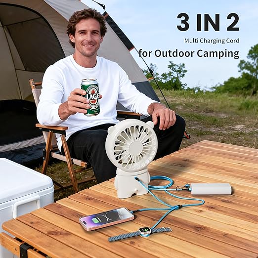 [2Pack,5FT] Travel Essentials, 3 in 2 USB A/C Cable to iPhone 17 Charger/Apple Watch Charger/IP, Braided Multi Charging Cable Cord, RV Camping Essentials, Designed for iWatch Series & iPhone17-11/iPad