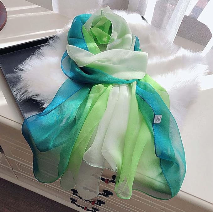 Xyueanlo Scarfs for Women Lightweight Fashion Floral Printed Scarves Neck Scarf Sunscreen Wraps Shawls