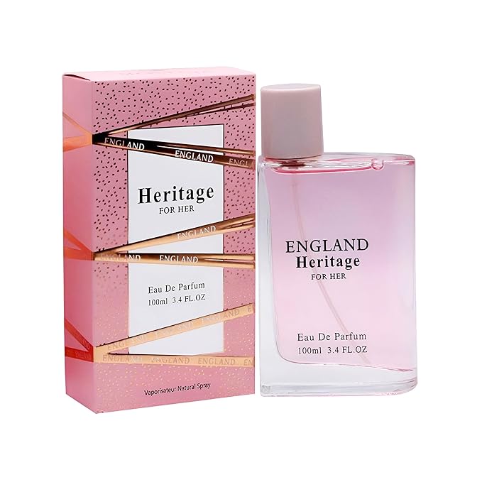 England Heritage Women Perfume Long Lating Eau De Parfum–Fresh And Trendy Natural Spray Fragrance For Effortless Chic 3.4 Fl Oz For Daily Used