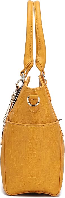 MKF Collection Tote Bag for Women Vegan Leather Shoulder Bag – Top-Handle Purse, Ladies Handbag by Mia K