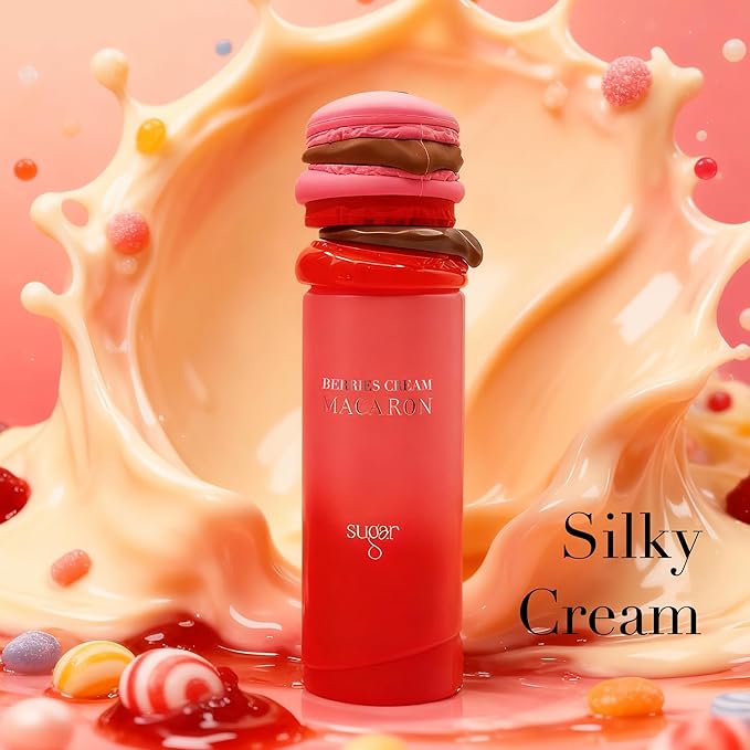 Berries Cream Perfume for Women, Fruity Floral Gourmand Scent, Long Lasting Fragrance EDP, Cologne for Daily Use, 3.4 Fl Oz (Berries Cream)