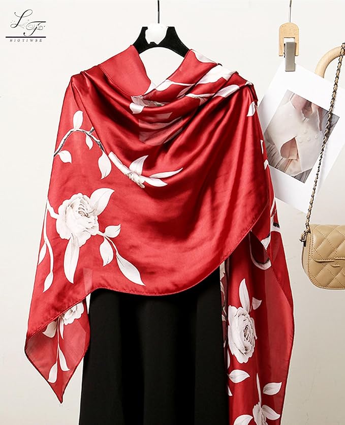 Shawl Scarf For Women Lightweight Scarves Floral Pattern Formal Evening Dressesformal Shawl Summer Wraps