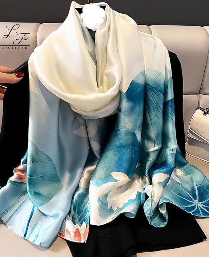 Shawl Scarf For Women Lightweight Scarves Floral Pattern Formal Evening Dressesformal Shawl Summer Wraps