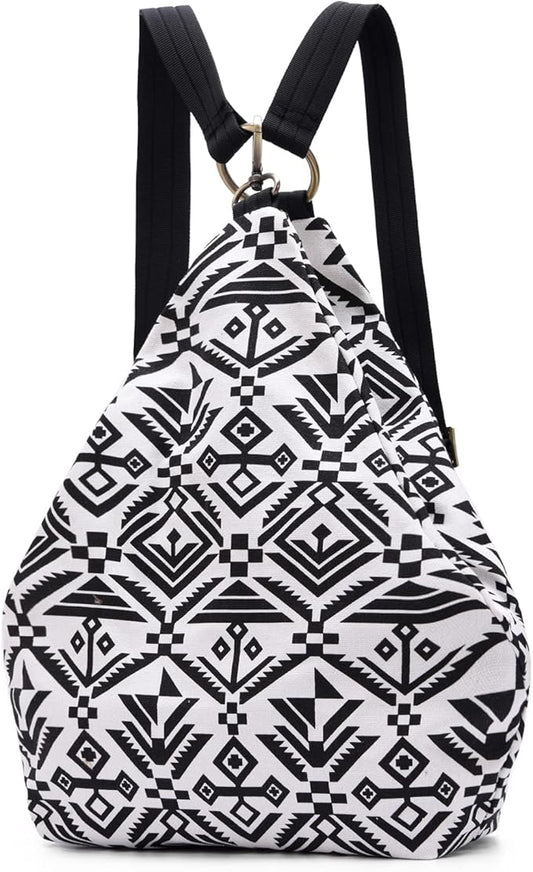 Black Butterfly Premium Backpack for Women, Bohemia Style Fashion Casual Daypack Backpack, Small Backpack Purse (24-black)