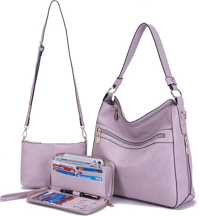 Women Large Crossbody Bags Ladies Satchel Shoulder Handbags Purse and Wallet Set for Women Totes Hobo Purses