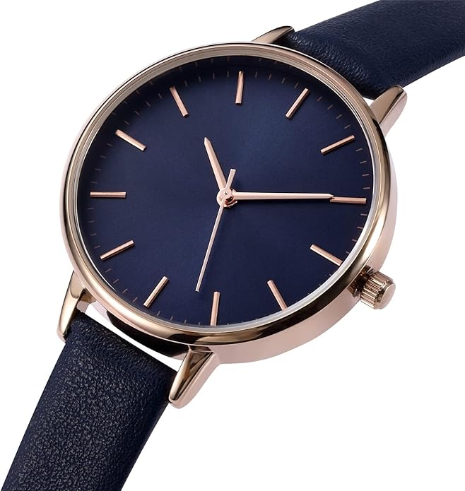 Women's Watches Leather Band Luxury Quartz Watches Waterproof Fashion Creative Wristwatch for Women Ladies