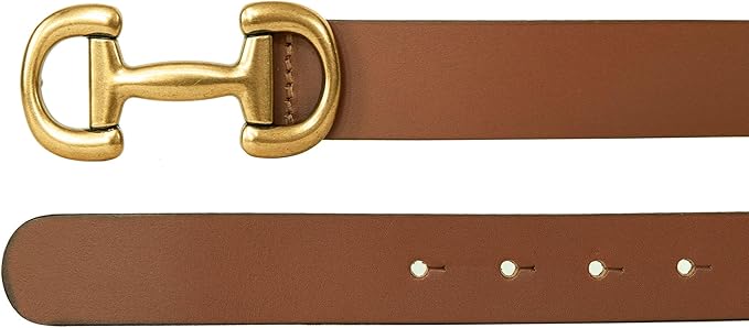 Lucky Brand Women's Fashion Leather Belt | Stylish | Trend | Classic | Modern | Jean | Pant | Skirt | Dress