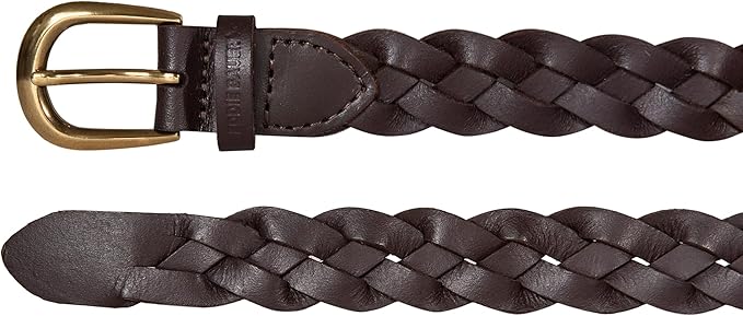 Eddie Bauer Women's Casual Leather Belts with Durable Metal Buckle
