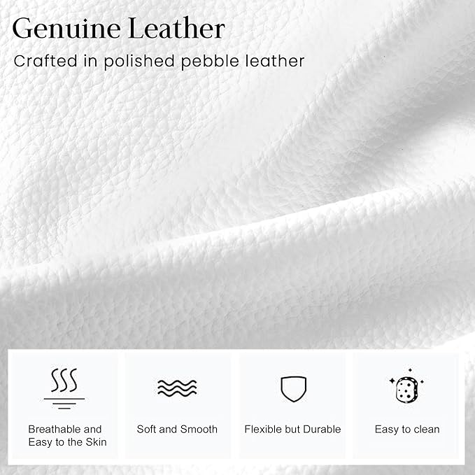 befen Genuine Leather Crossbody Bags for Women, Medium Anti-Theft Shoulder Purse with Built in RFID Wallet for Travel