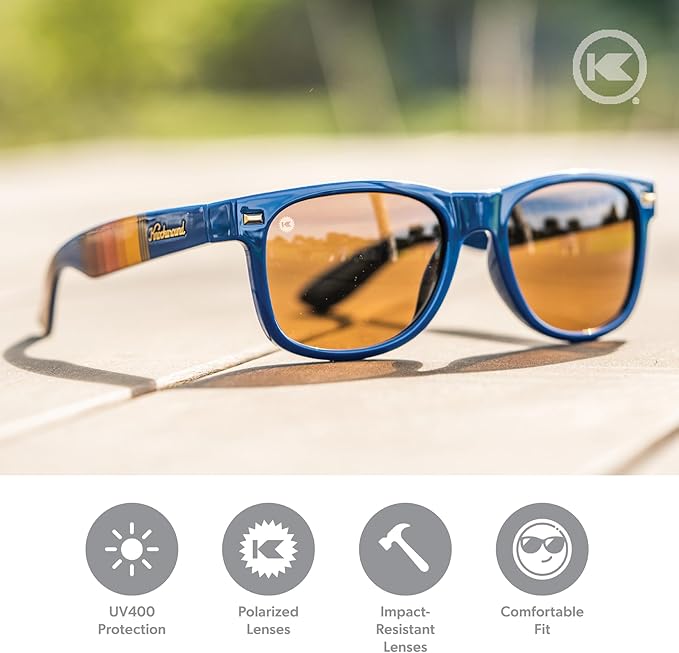 Knockaround Fort Knocks Polarized Sunglasses for Men & Women - UV400 Protection