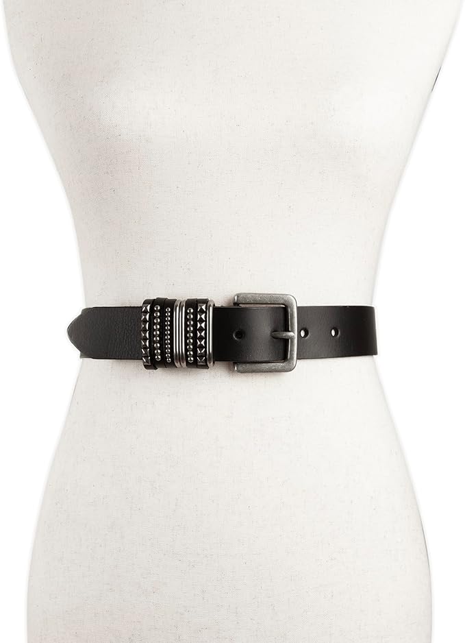 Lucky Brand Women's Fashion Leather Belt | Stylish | Trend | Classic | Modern | Jean | Pant | Skirt | Dress