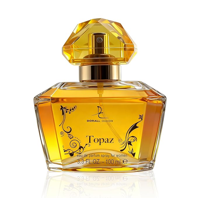 Topaz, Perfume for Women, Long Lasting EDP, Feminine Scent, Delicate Fragrances for Women, Day to Night Wear, 3.4 Fl Oz