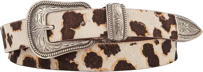 Lucky Brand Women's Western-Inspired Leather Belt | Classic | American Heritage | Casual | Vintage | Cowboy