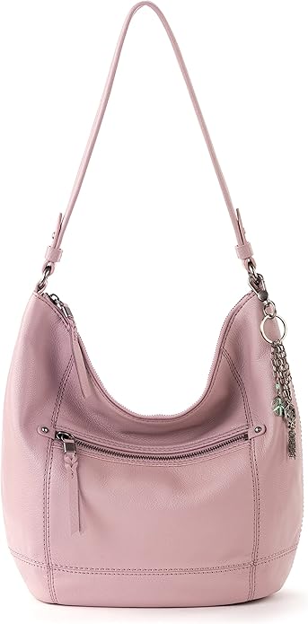 The Sak Sequoia Hobo Bag - Premium Large Leather Women's Handbag for Everyday & Travel - Durable Purse With Zipper Pocket
