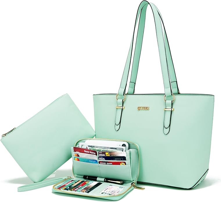 Purses And Wallets Set For Women Work Tote Satchel Handbags Shoulder Bag Top Handle Totes Purse With Matching Wallet
