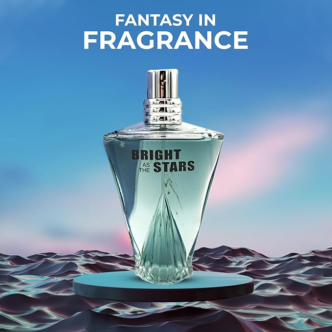 Bright As The Stars Women Perfume Body Spray Eau De Parfum–Radiant And Captivating Fragrance For Timeless Elegance 3.4 Fl Oz