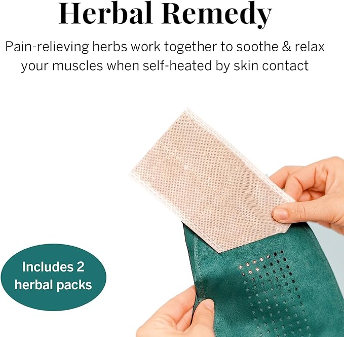 Pixie Period Heating Pad for Cramps - Thinnest Wearable Heating Pad for Feminine Care - Unnoticeable Under Clothes - Best Portable Heat Belt for Menstrual Pain Relief - FSA Eligible and HSA Eligible