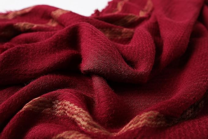 WINCESS.YU Women Gradient Scarf Long Shawls and Wraps Fashion Plain Pashmina Formal Scarf